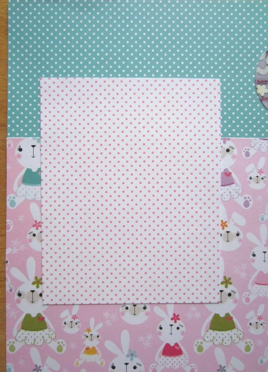 Easter Scrapbook Page