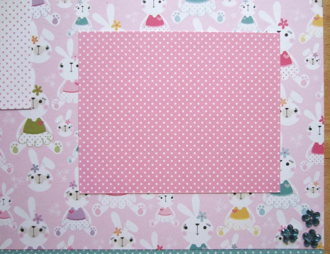 Easter Scrapbook Page