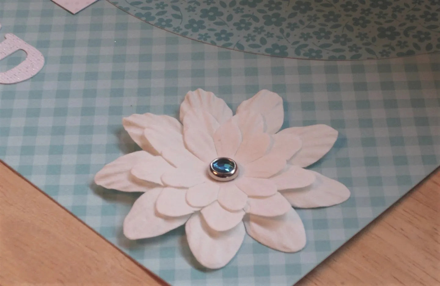 Engaged Scrapbook Page