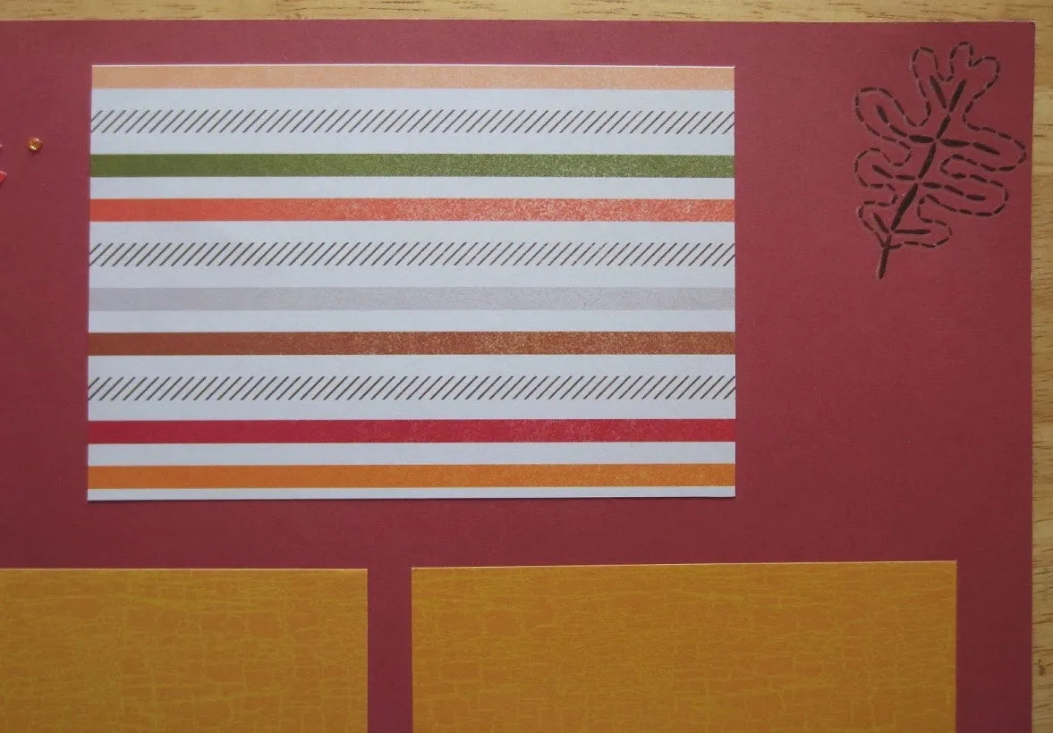 Autumn Scrapbook Pages