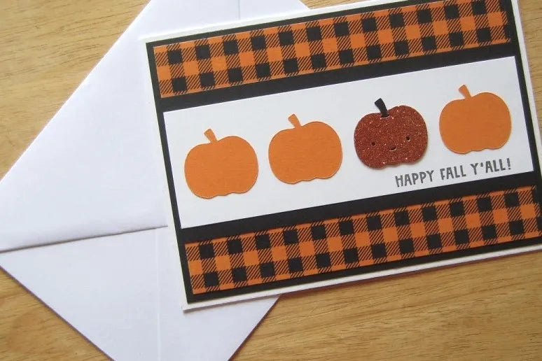 Plaid Happy Fall All Occasion Card
