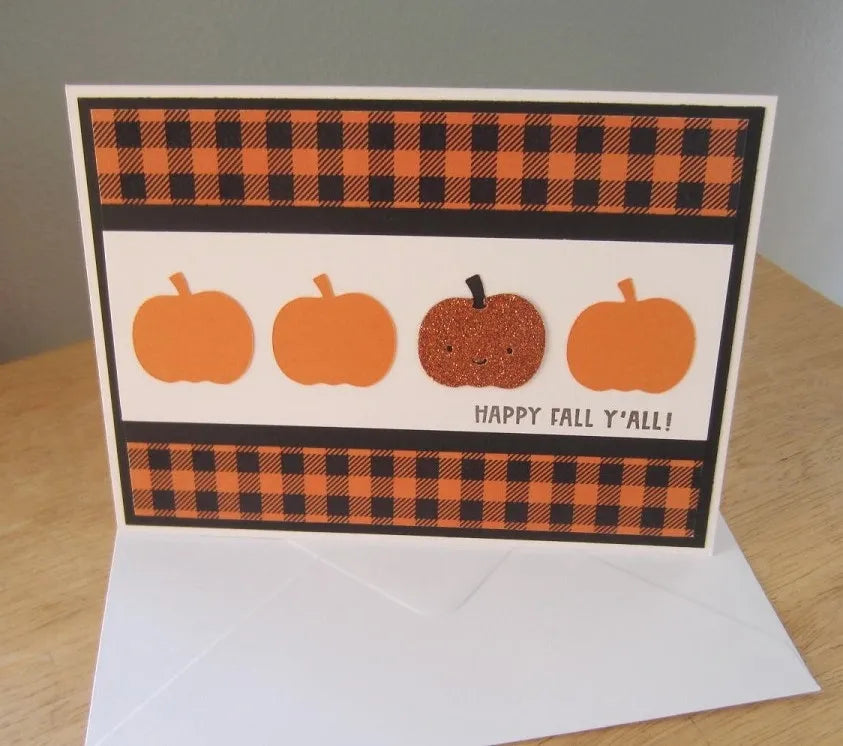 Plaid Happy Fall All Occasion Card