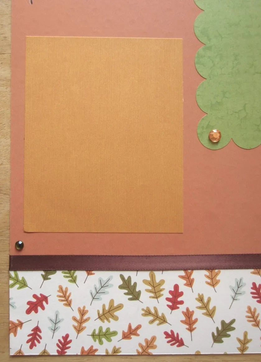 Autumn Scrapbook Pages