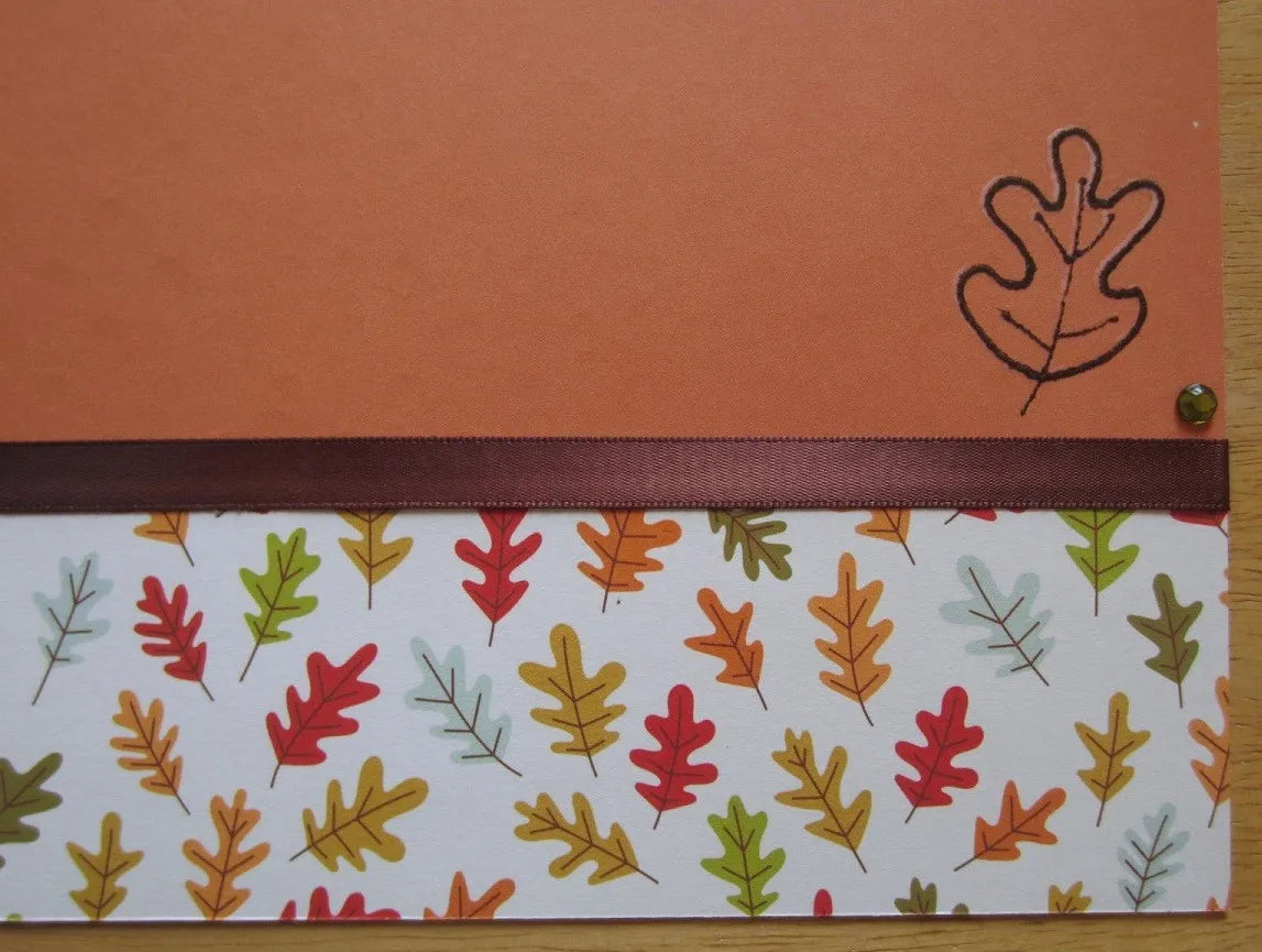 Autumn Scrapbook Pages