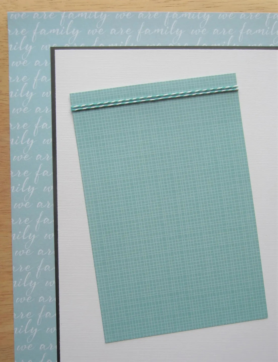 Family Scrapbook Page