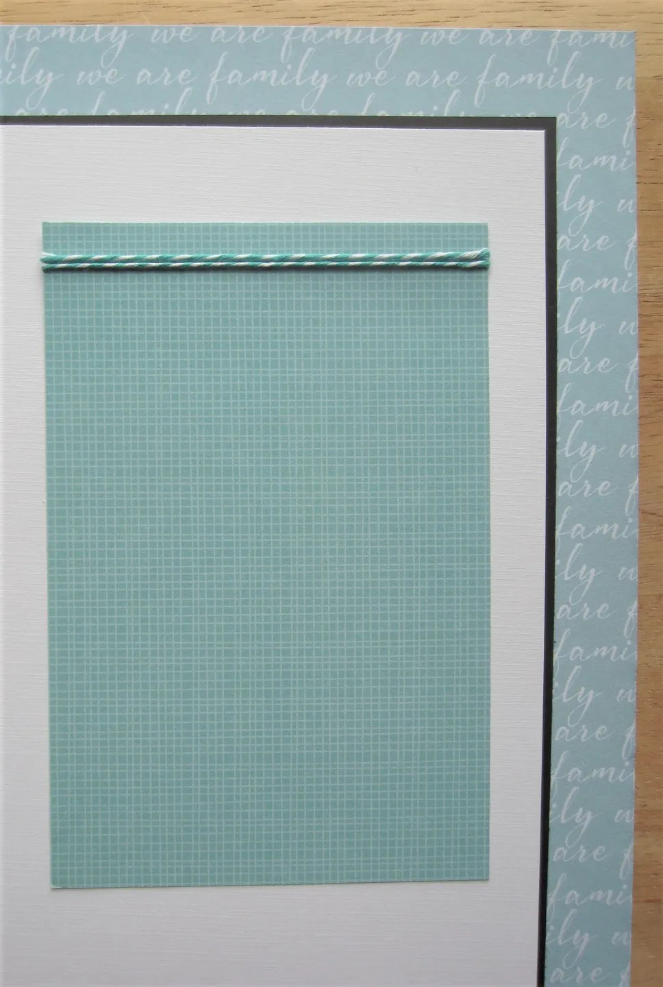 Family Scrapbook Page