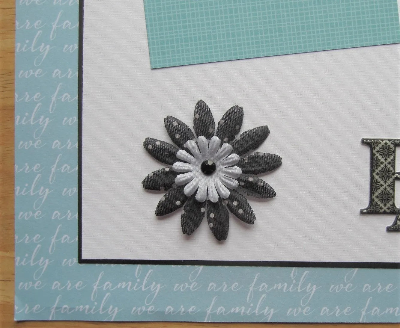 Family Scrapbook Page