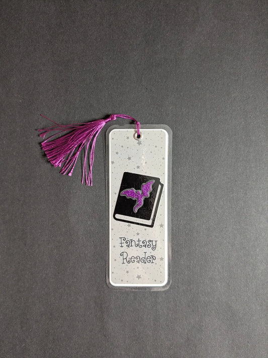 Fantasy Reader Dragon Laminated Bookmark