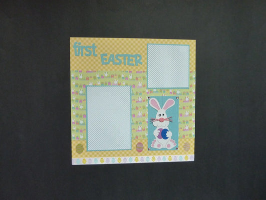 Easter Scrapbook Page