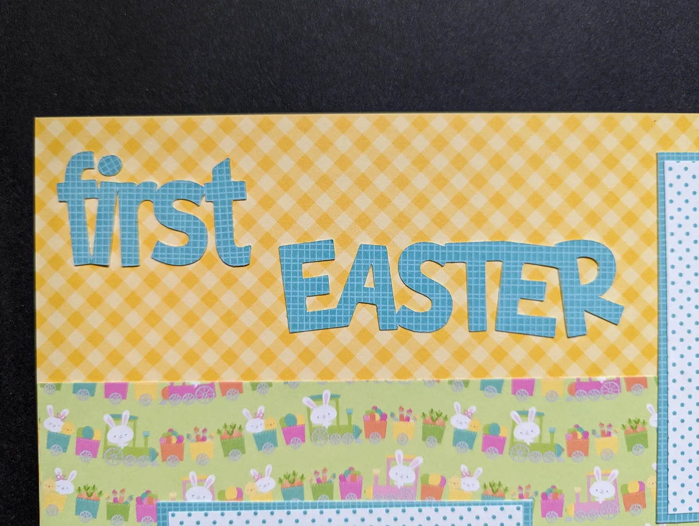 Easter Scrapbook Page