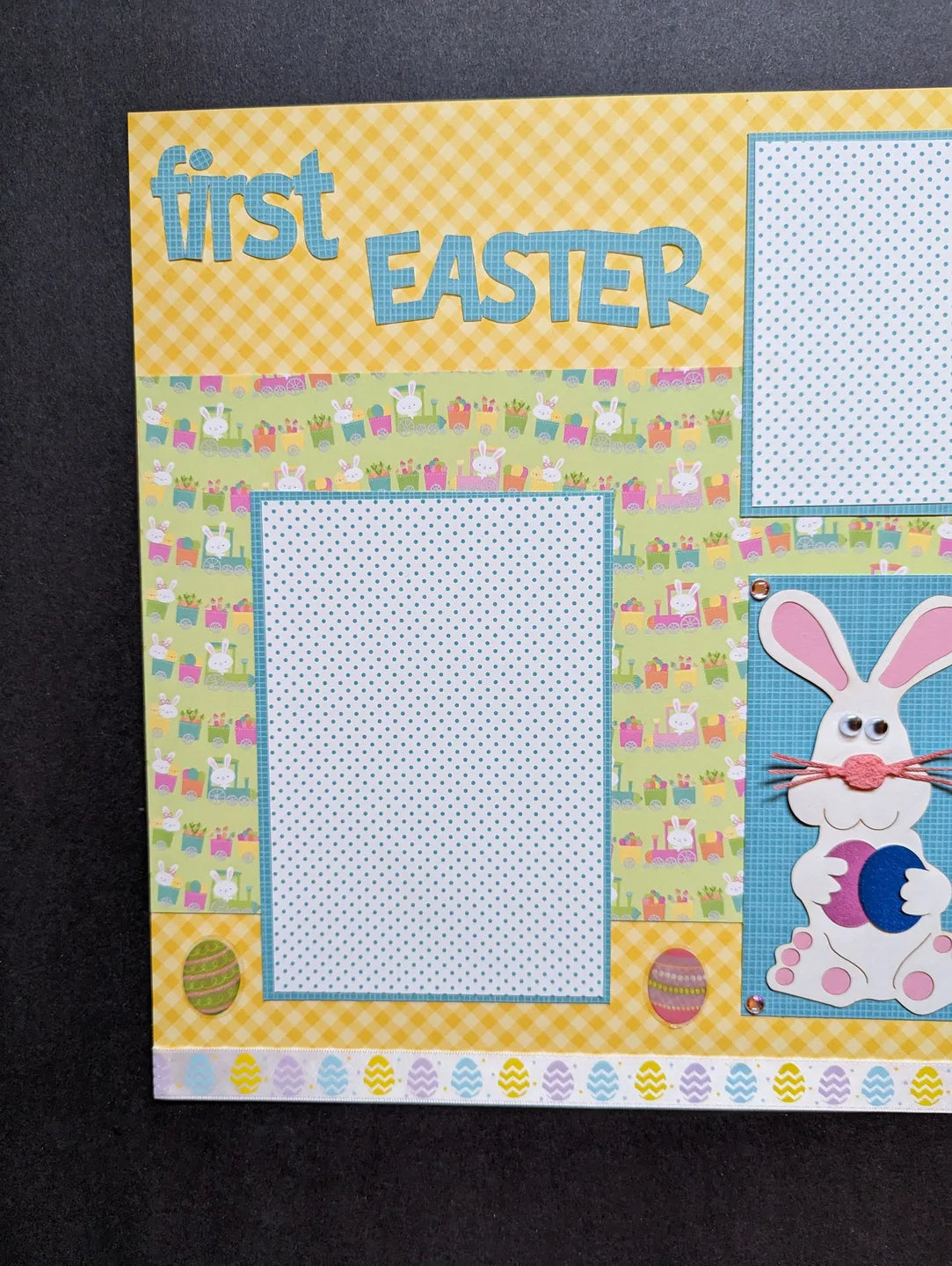 Easter Scrapbook Page
