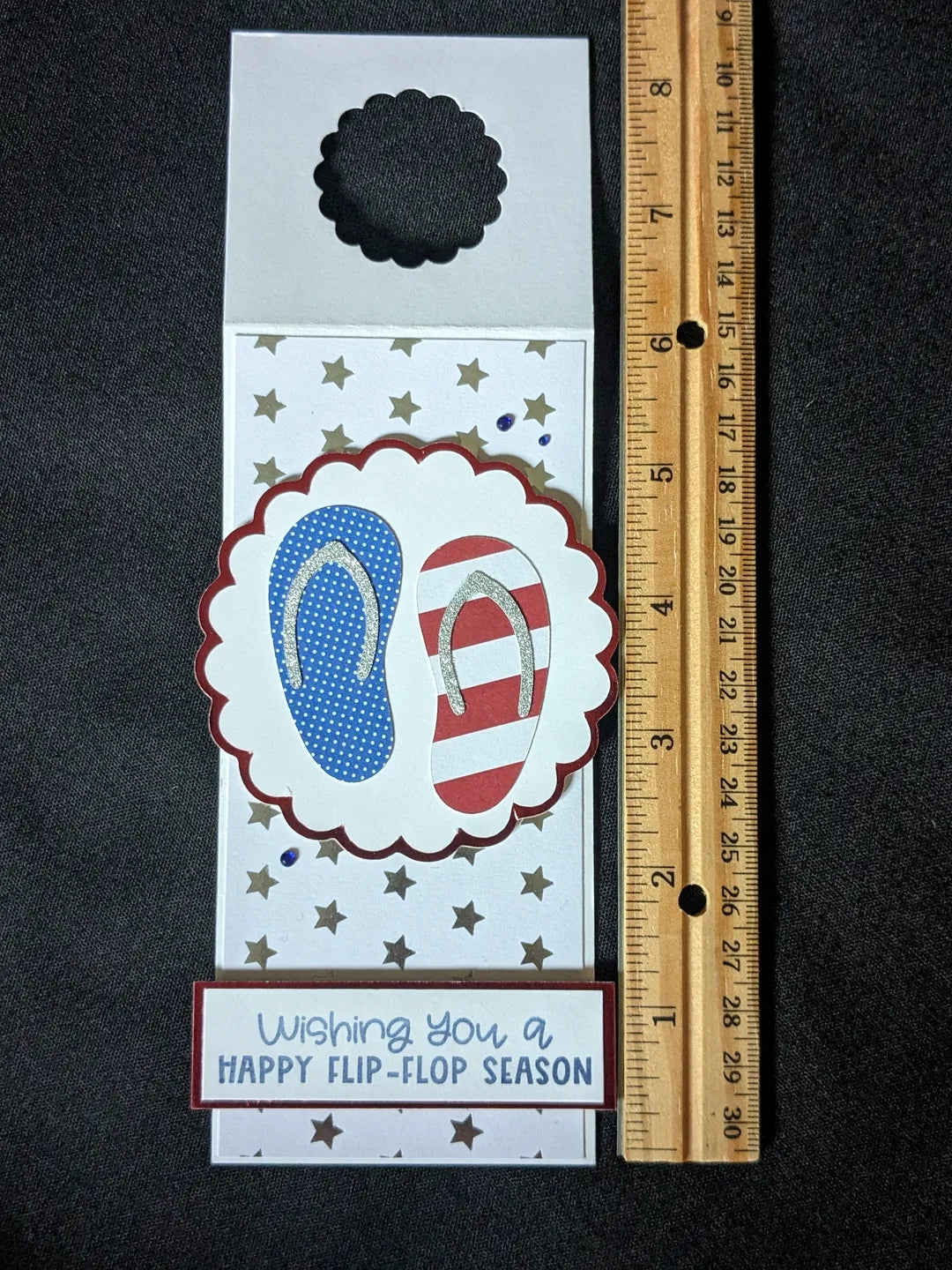 Flip Flop Bottle Gift Tag