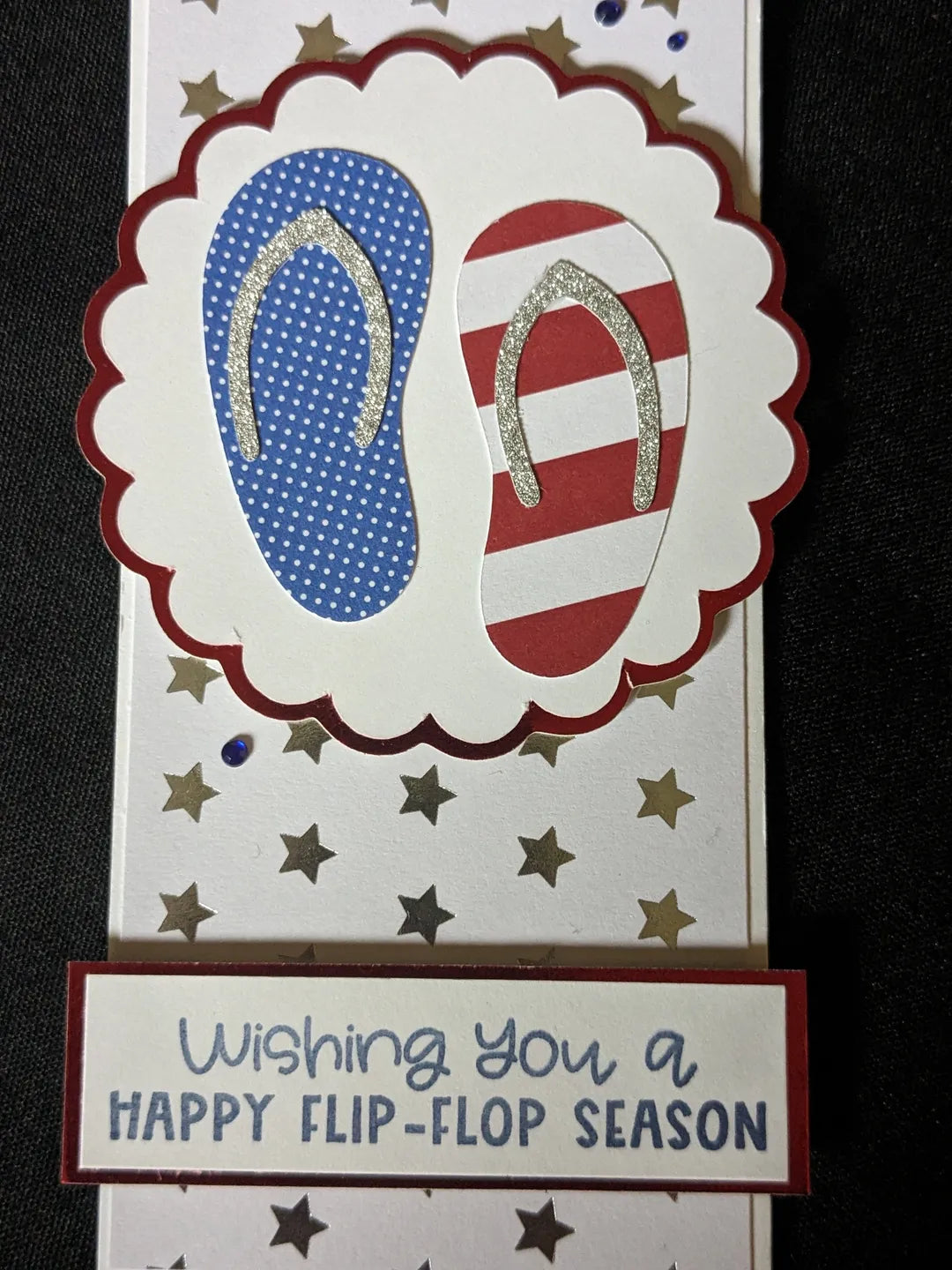 Flip Flop Bottle Gift Tag