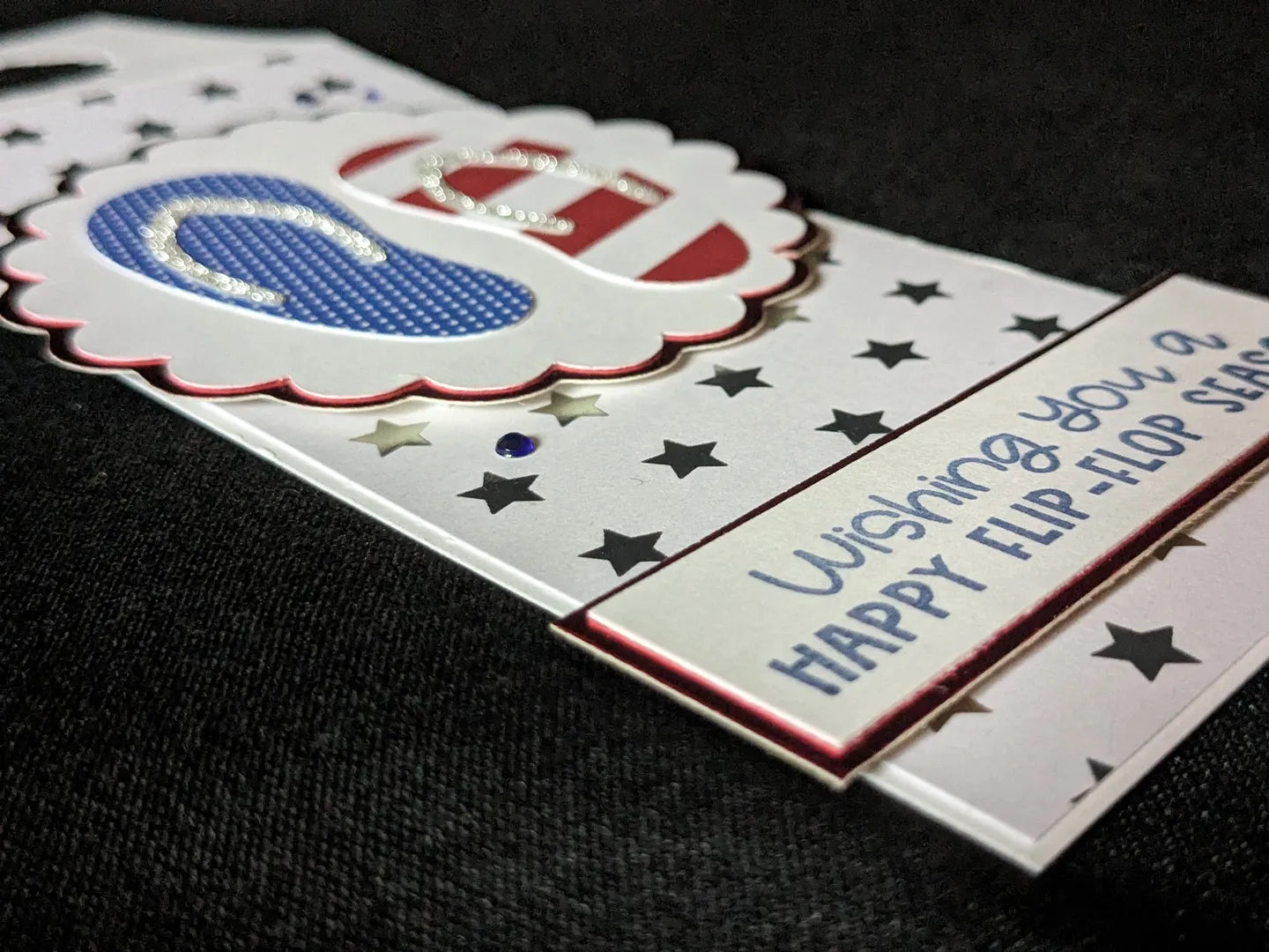 Flip Flop Bottle Gift Tag