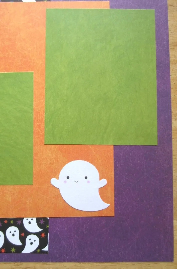 Halloween Scrapbook Pages