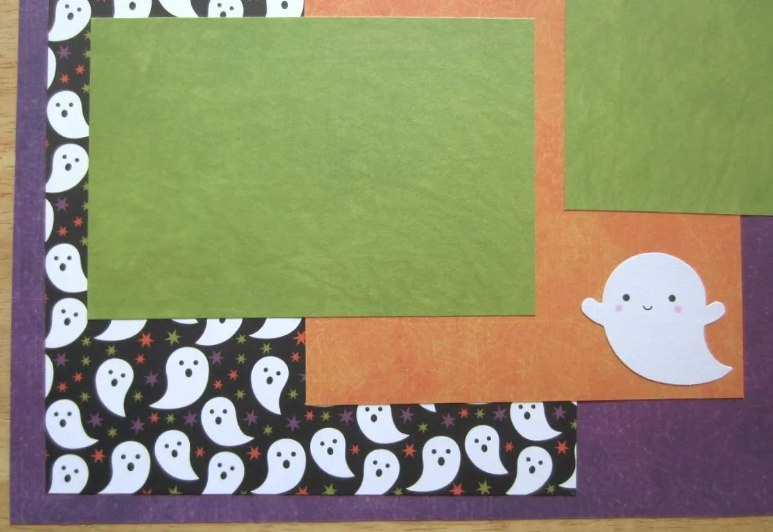 Halloween Scrapbook Pages