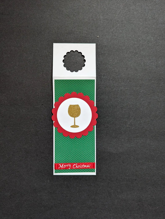 Christmas Bottle Gift Tag