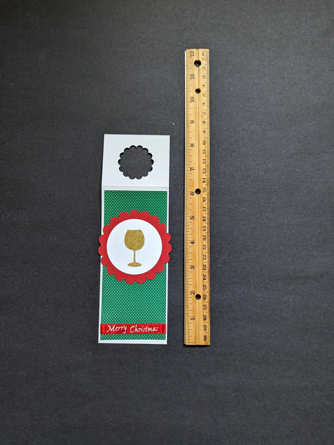Christmas Bottle Gift Tag