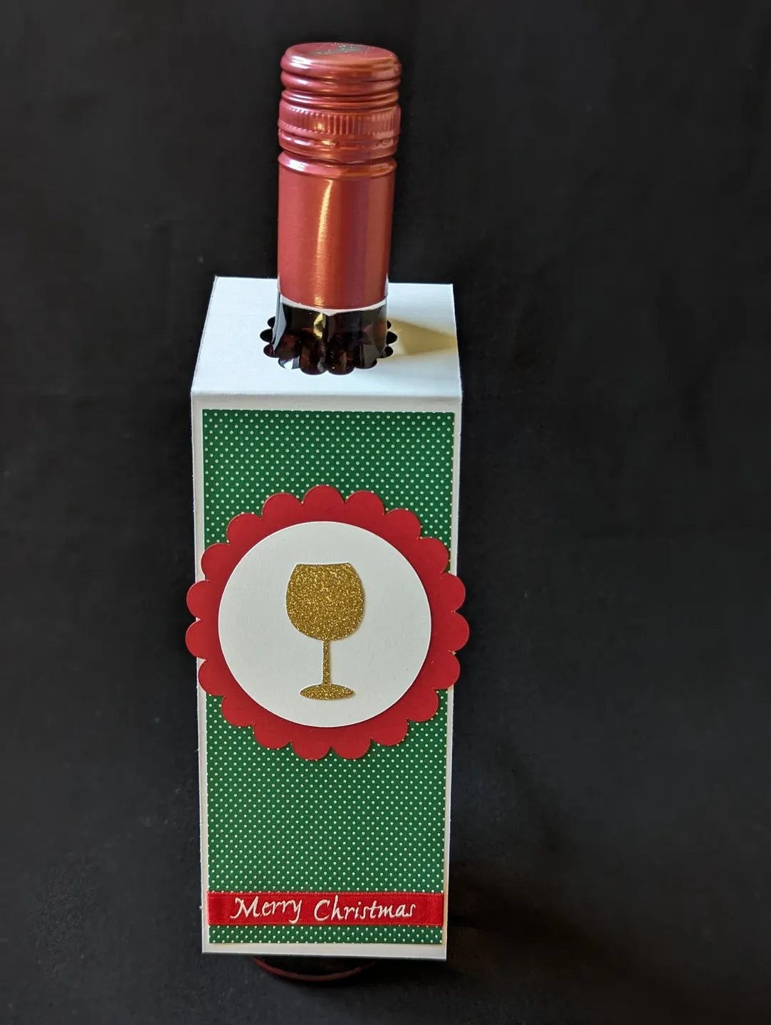 Christmas Bottle Gift Tag