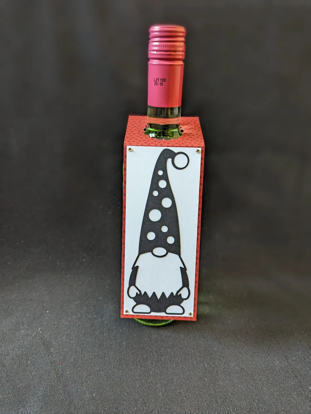 Gnome Bottle Gift Tag
