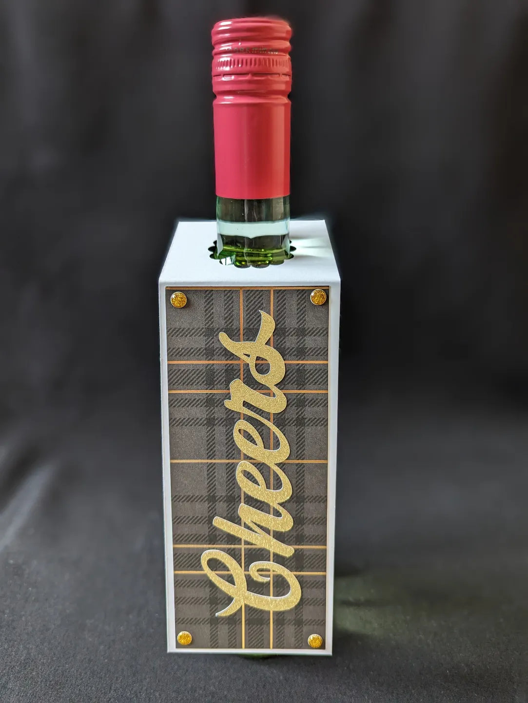 Cheers Bottle Gift Tag