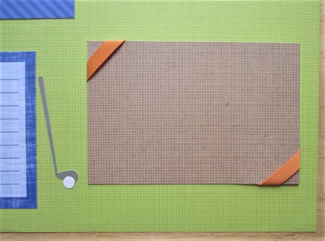 Golf/Mini Golf Scrapbook Pages