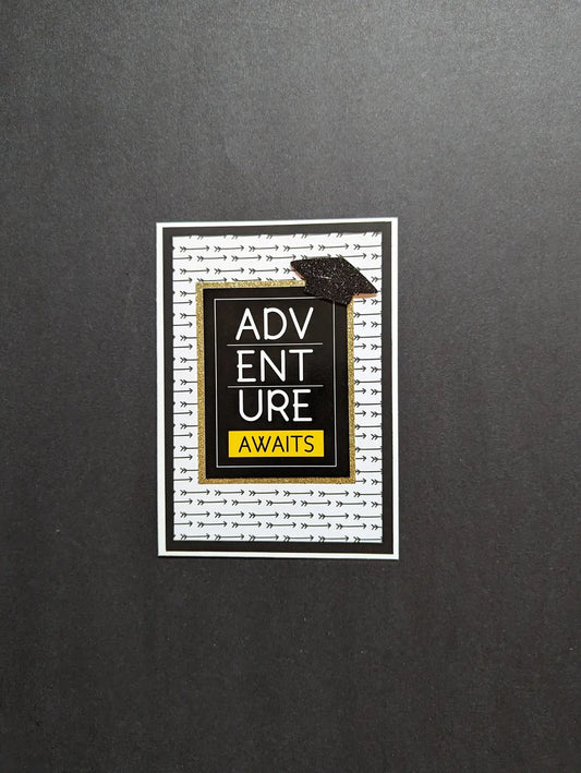 Adventure Awaits Graduation Card