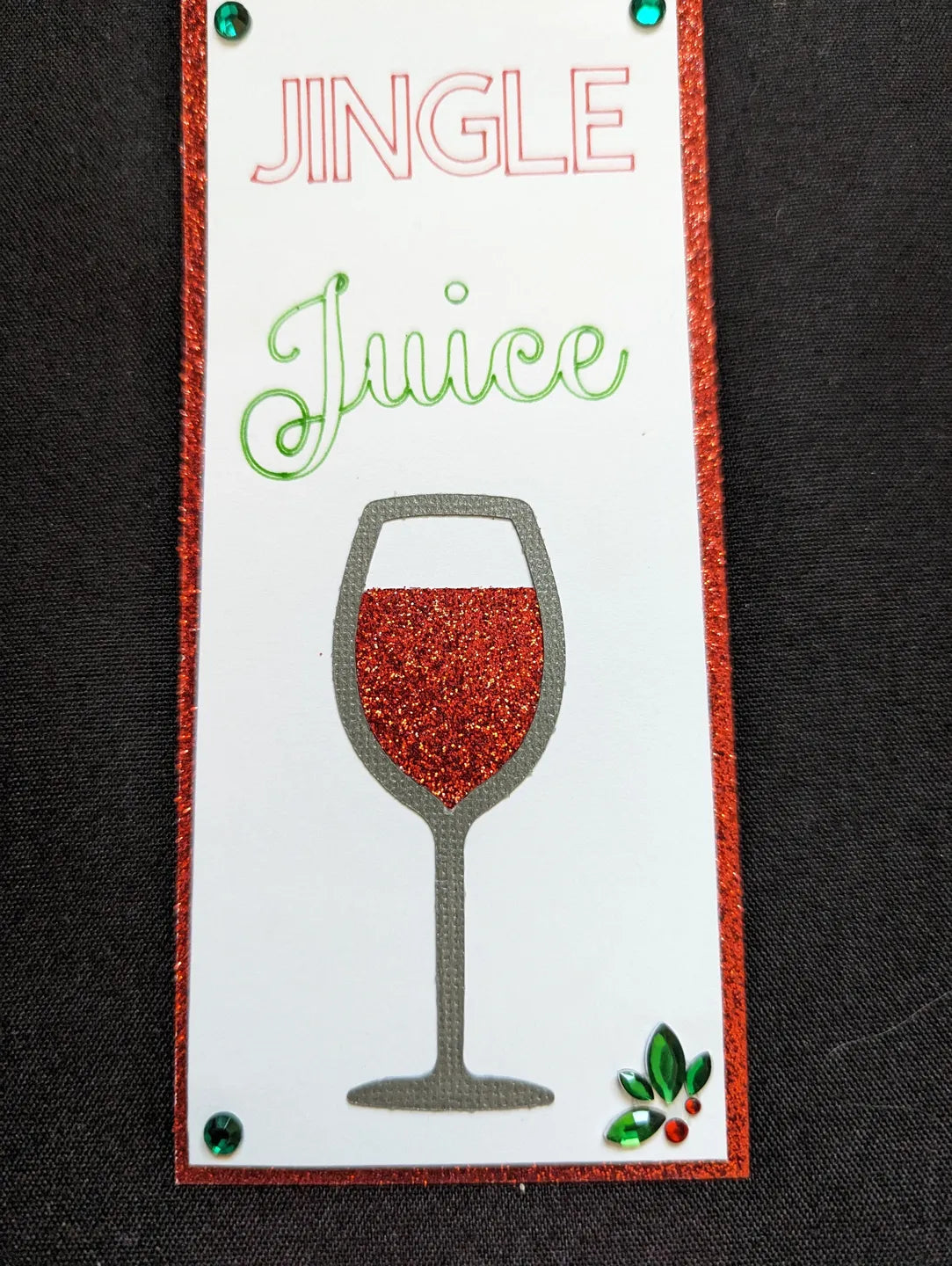 Christmas Bottle Gift Tag