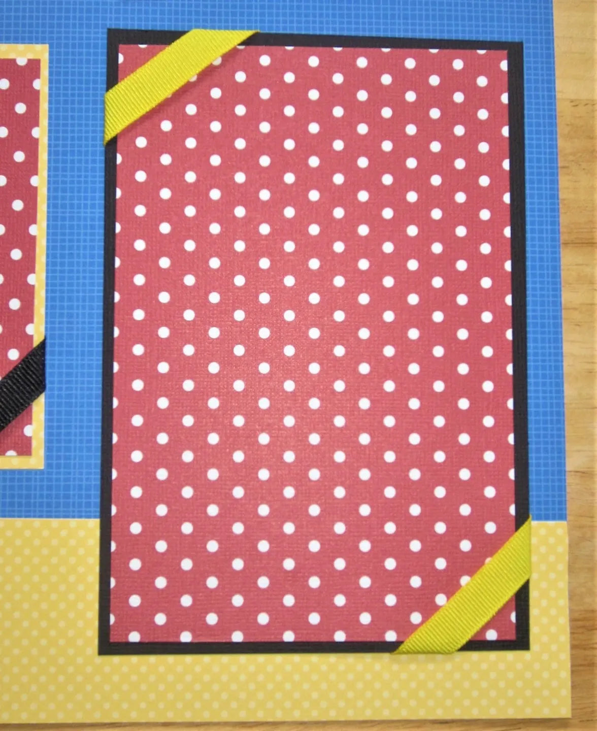 Mickey Mouse Scrapbook Page
