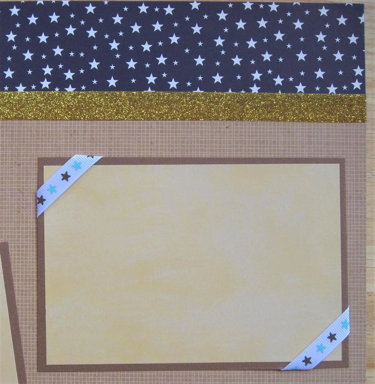 Christmas Nativity Scrapbook Page