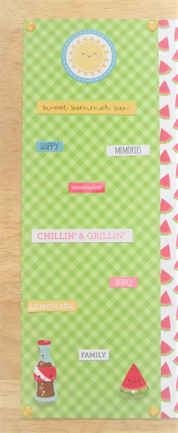 Picnic Scrapbook Pages