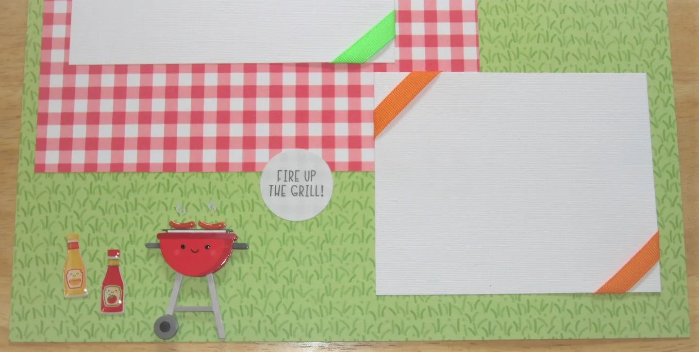 Picnic Scrapbook Pages