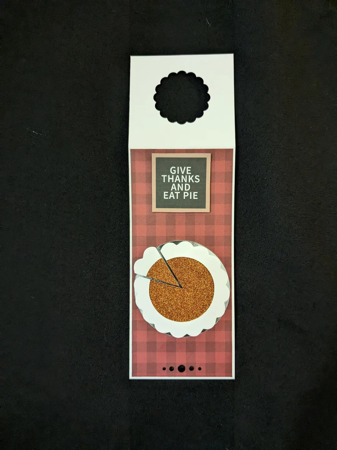 Thanksgiving Bottle Gift Tag