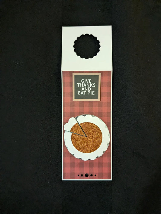 Thanksgiving Bottle Gift Tag