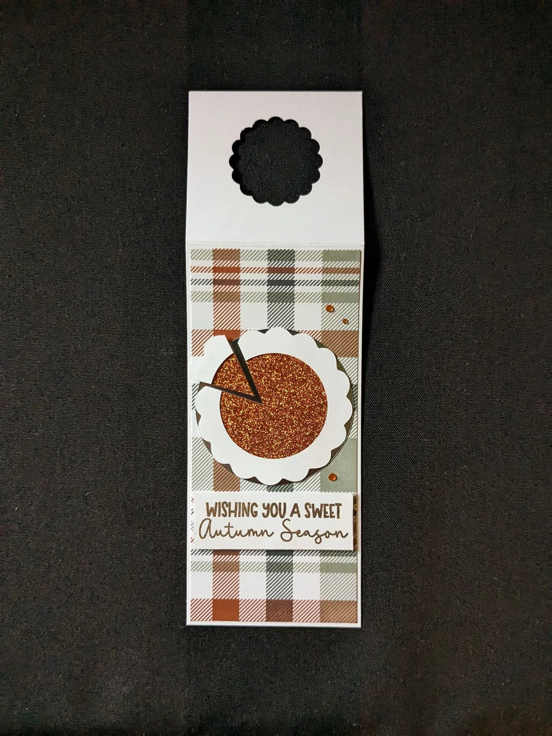 Autumn Bottle Gift Tag