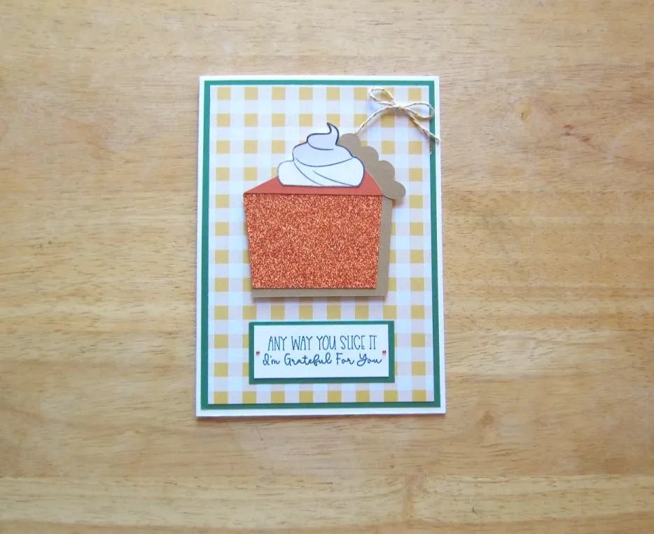 Pumpkin Pie Grateful Card