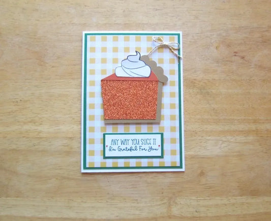 Pumpkin Pie Grateful Card
