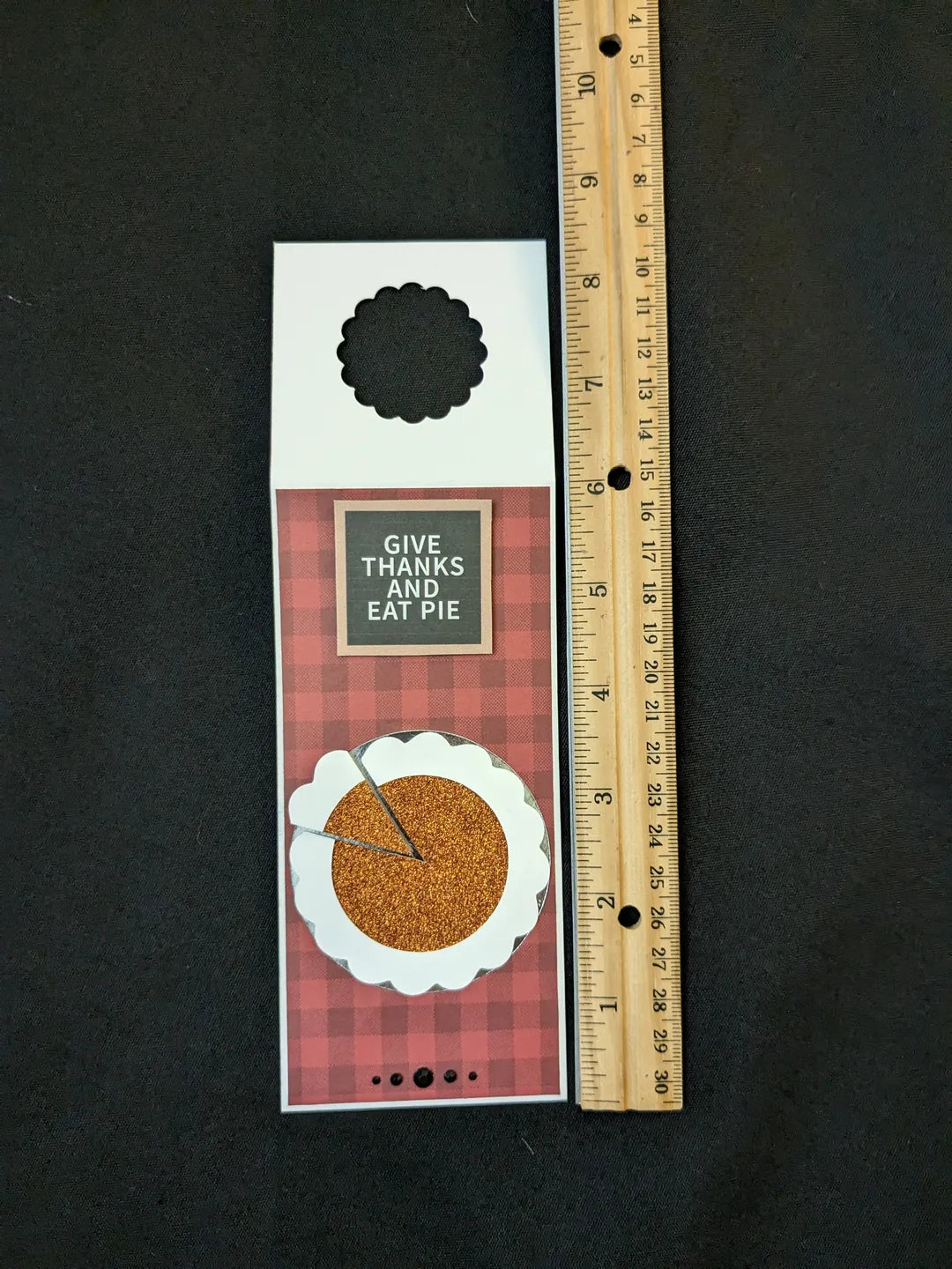 Thanksgiving Bottle Gift Tag