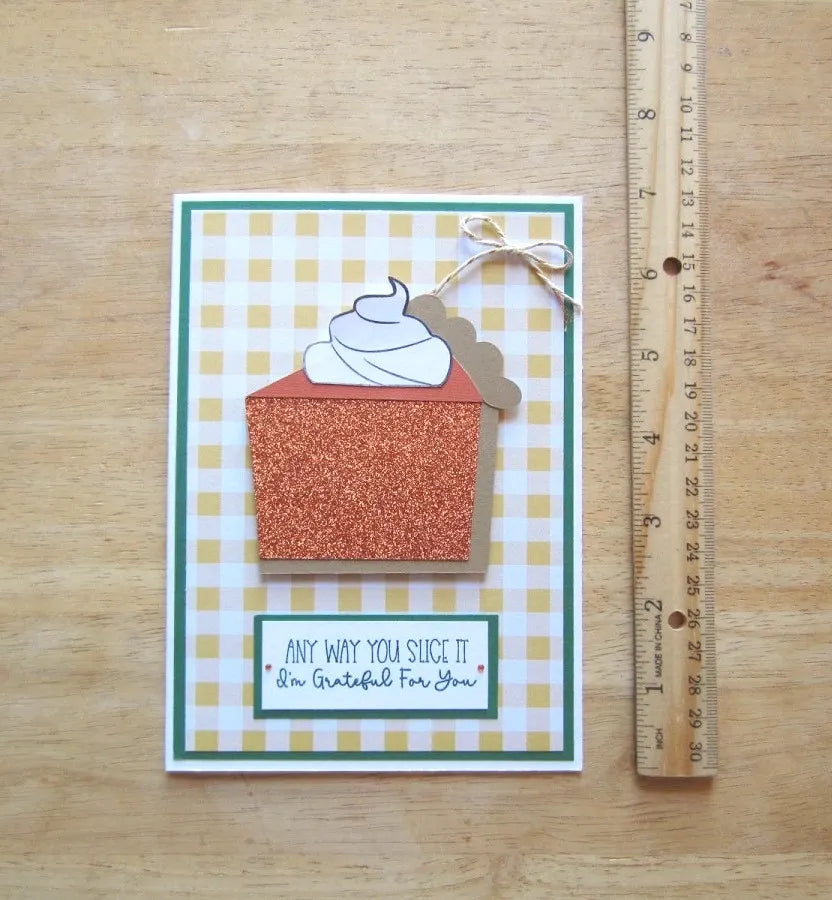 Pumpkin Pie Grateful Card