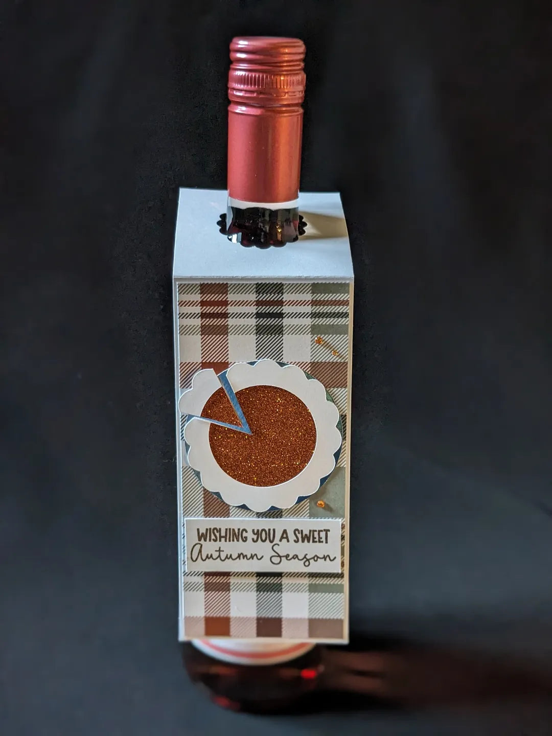 Autumn Bottle Gift Tag