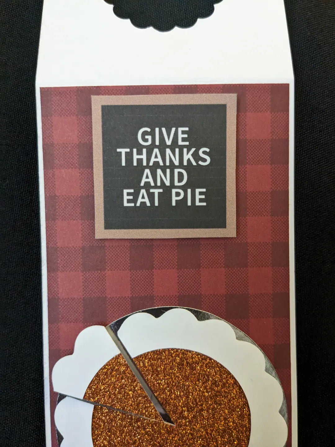 Thanksgiving Bottle Gift Tag
