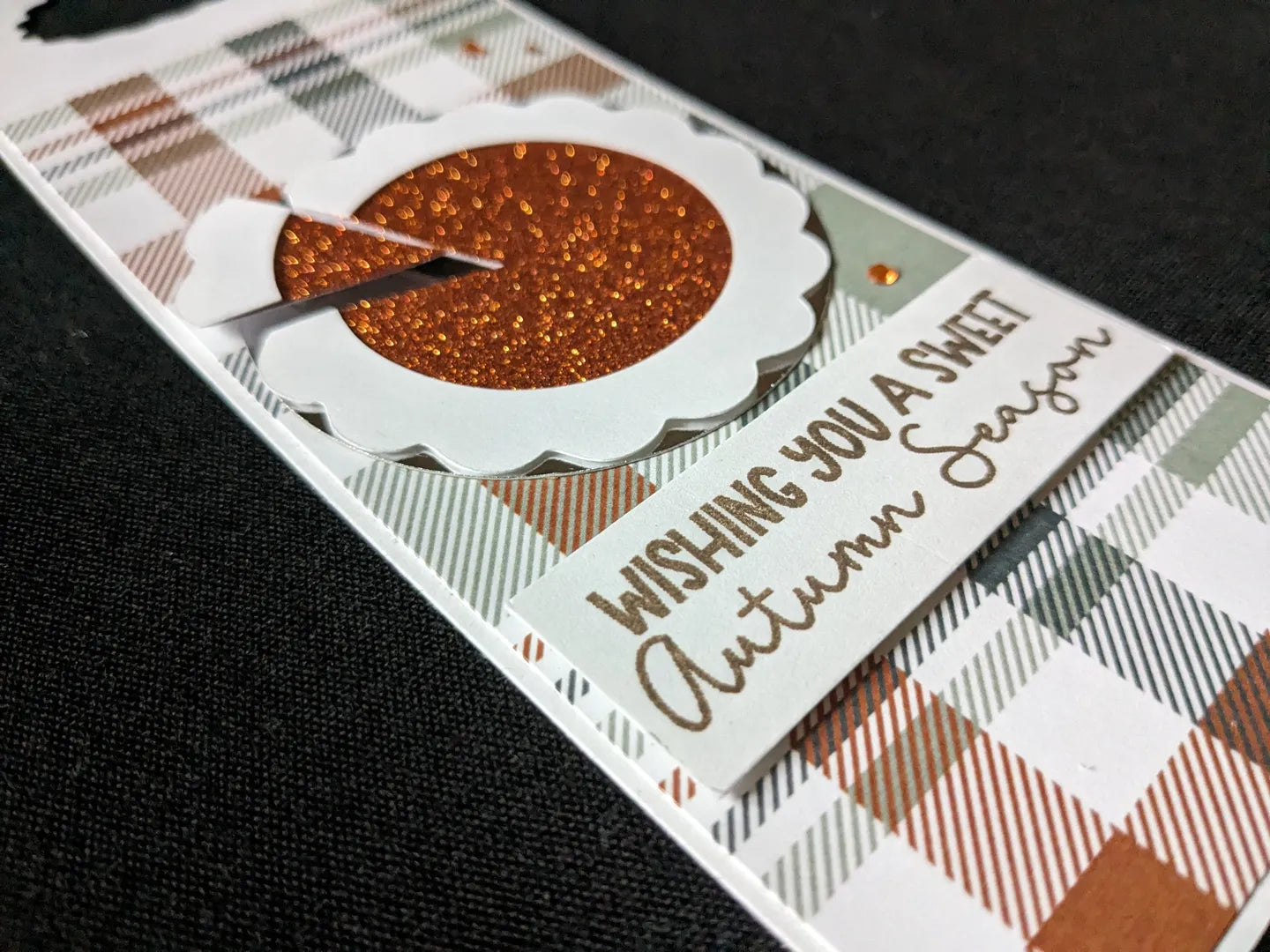 Autumn Bottle Gift Tag