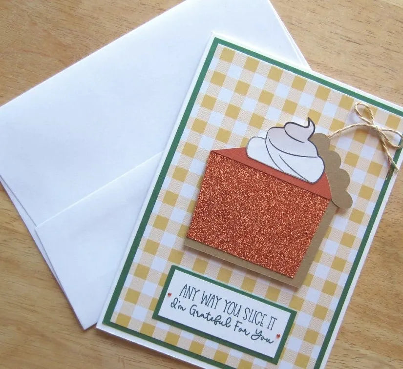 Pumpkin Pie Grateful Card