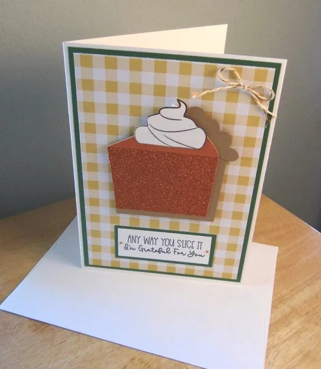 Pumpkin Pie Grateful Card