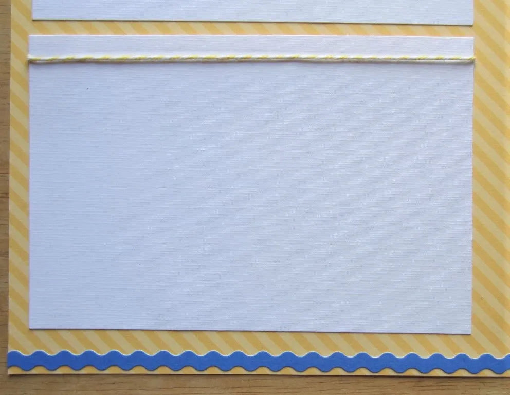 Pool Scrapbook Page