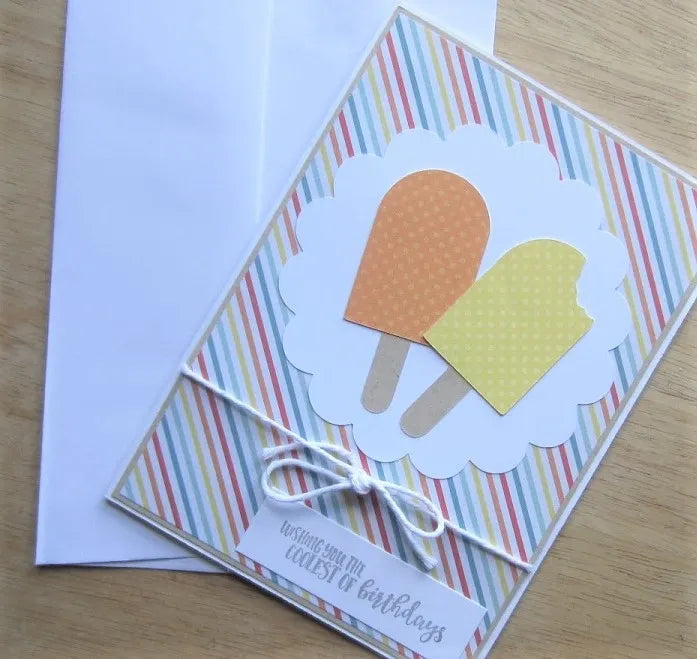 Popsicle Birthday Card