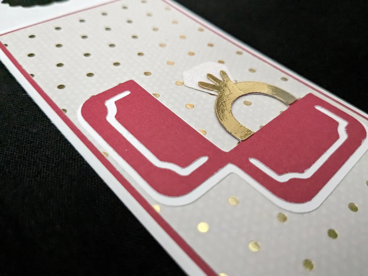 Wedding Ring Bottle Gift Tag