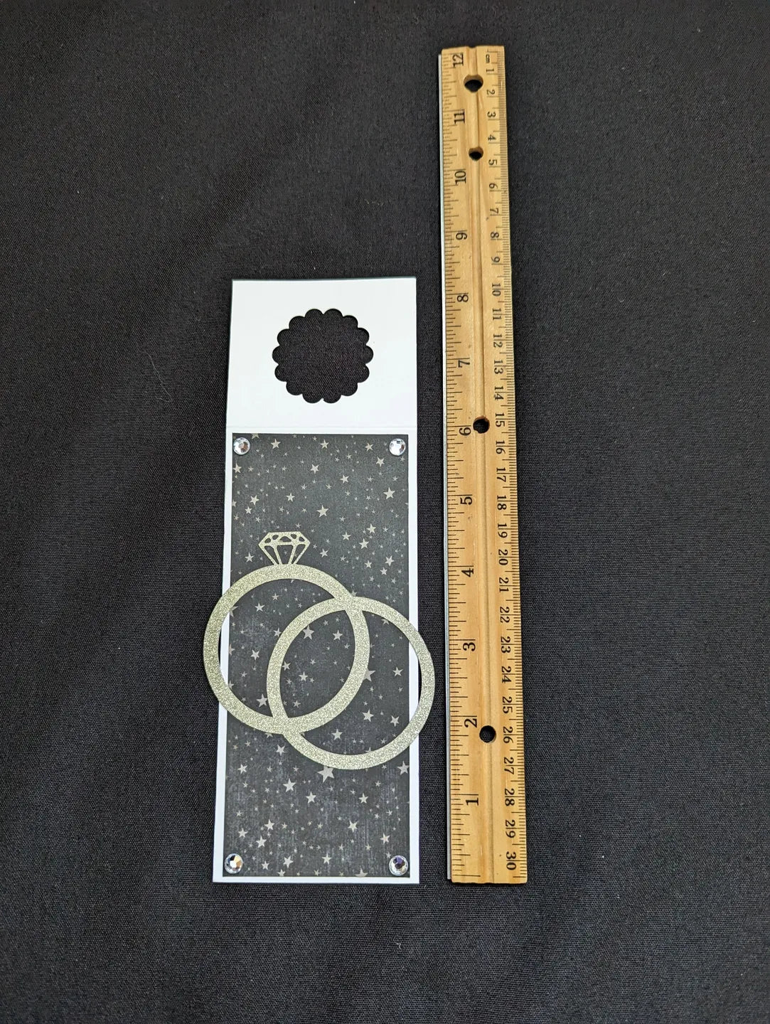 Wedding Rings Bottle Gift Tag