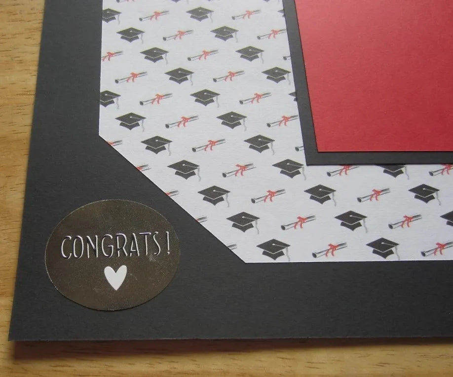 Graduation Scrapbook Page