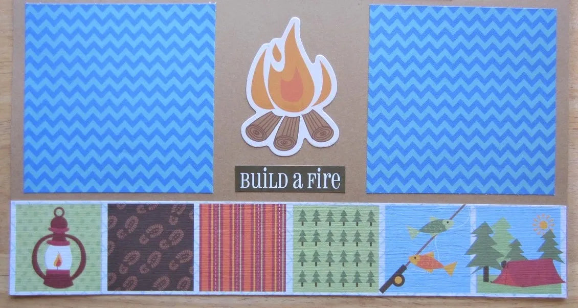 Scouts Scrapbook Page